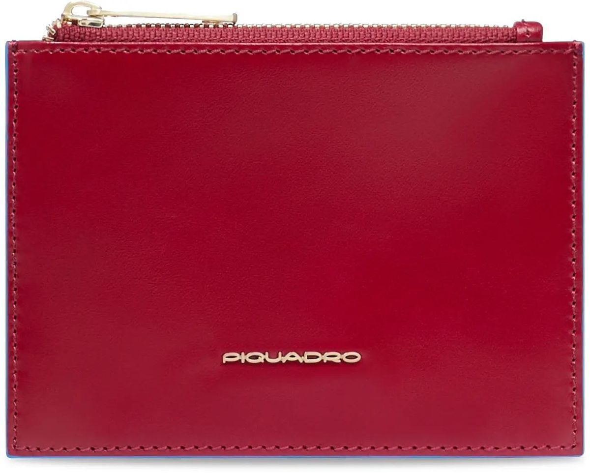 Кошелек женский Piquadro Blue Square, кожа натуральная, красный [pp6659b2r/r]